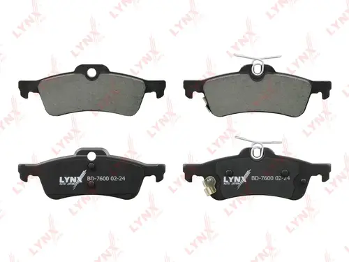 Тормозные колодки дисковые LYNXAUTO BD-7600