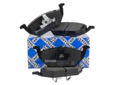 Тормозные колодки дисковые передняя ось STELLOX 644 020B-SX