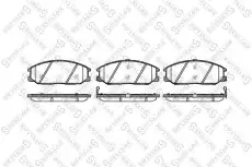 Тормозные колодки дисковые передняя ось STELLOX 782 012B-SX