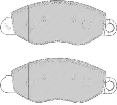 Тормозные колодки дисковые передняя ось FERODO FVR1461