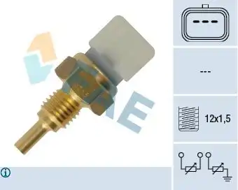 Датчик температуры автомобильный FAE 33356