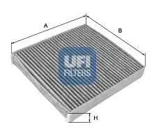 Салонный фильтр UFI 54.106.00