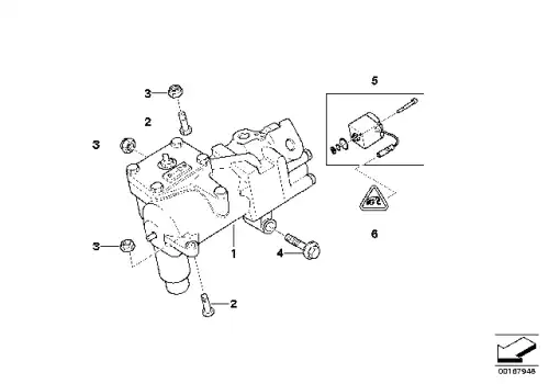 Рулевая рейка BMW 32 13 1 095 187