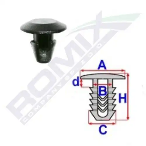 клипса!\ Alfa Romeo 145 10093 ROMIX