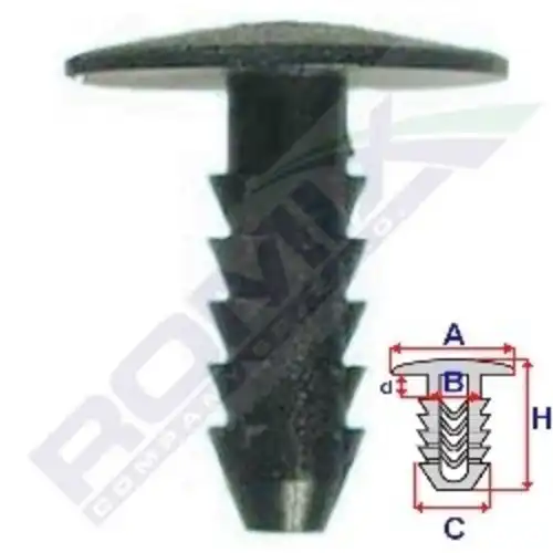 клипса!\ Fiat Brava 10159 ROMIX