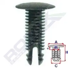 клипса!\ Alfa Romeo 10404 ROMIX