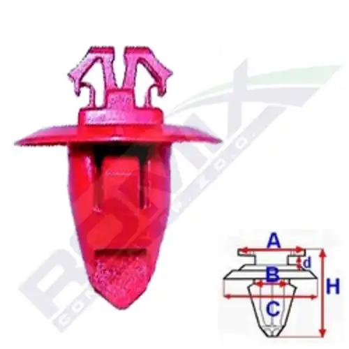 клипса!\ Toyota 4 Runner 02-09 80105 ROMIX