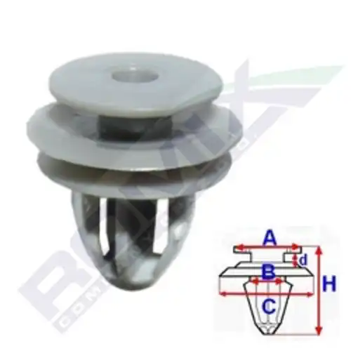 клипса!\ Daewoo Lanos A175049 ROMIX