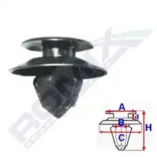 клипса!\ universal A82022 ROMIX