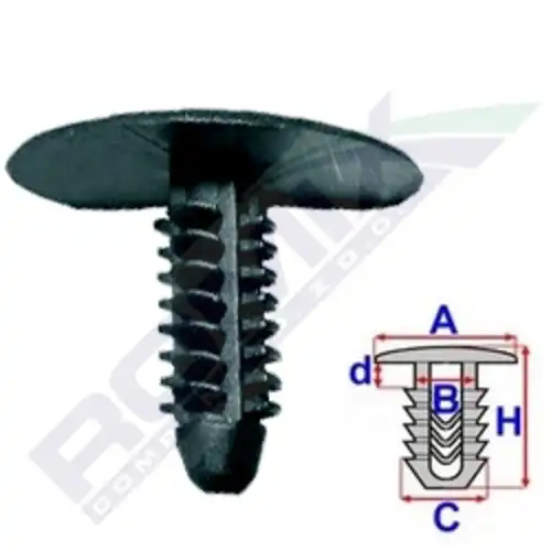 клипса!\ Chrysler B22040 ROMIX