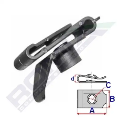 клипса!\ Lexus ES300/330 01-06 B22049 ROMIX