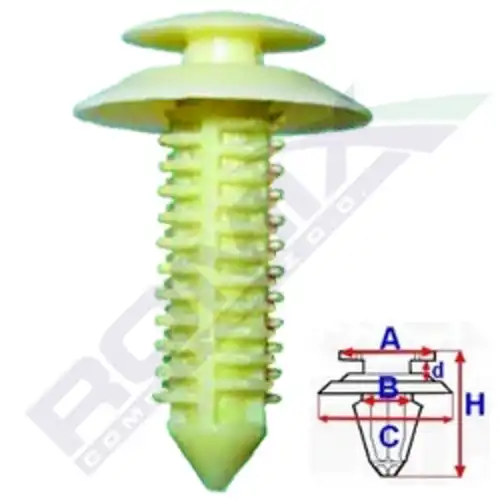 клипса!\ GM USA B22302 ROMIX