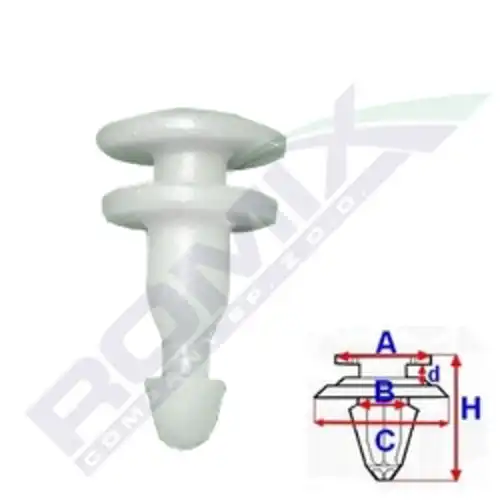 клипса!\ Nissan Navara 04-13 C10074 ROMIX