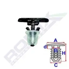 клипса!\ Ford Galaxy C50844 ROMIX