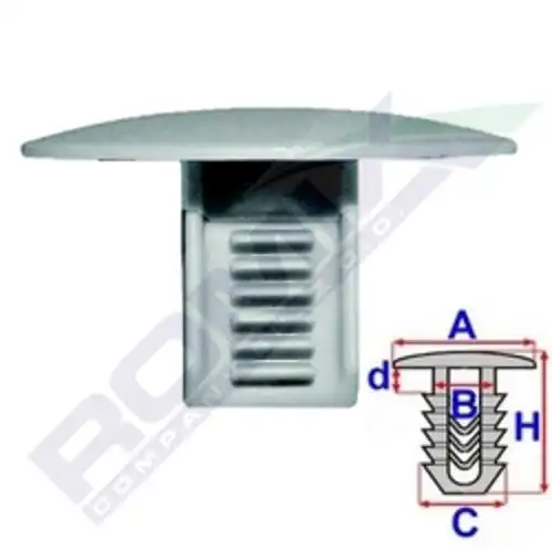клипса!\ Seat Toledo 92-99 C60112 ROMIX