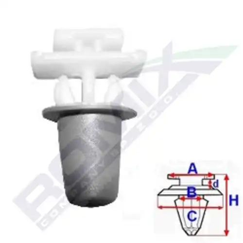 клипса!\ Opel Astra G C60132 ROMIX