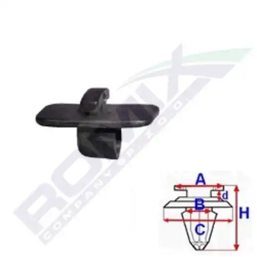 клипса!\ Hyundai Elantra 00-06 C60364 ROMIX