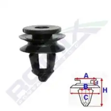 клипса!\ VW Golf V C60540 ROMIX
