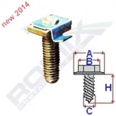 винт!\ Citroen Berlingo 02-08 C60597 ROMIX