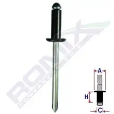 заклепка !\ Citroen 57054 ROMIX