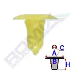 втулка!\ Fiat Doblo 00-09 11030 ROMIX