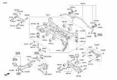 БОЛТ M10 554192P000 HYUNDAI