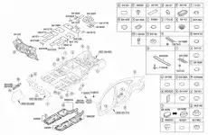 841883R000 ПАНЕЛЬ ПОЛА КУЗОВА HYUNDAI