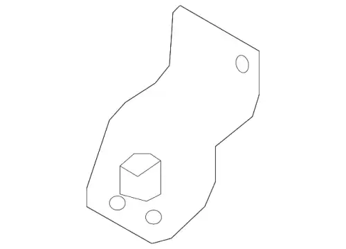 держатель радиатора 253332W800 HYUNDAI