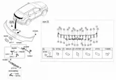Фонарь габаритный HYUNDAI / KIA 925012W010