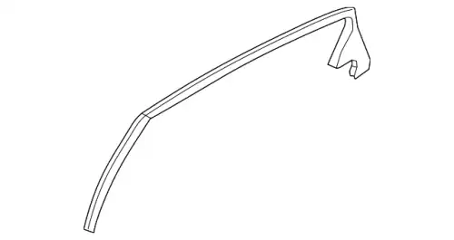 молдинг двери 839203N010 HYUNDAI