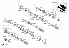 Шестерня КПП HYUNDAI / KIA 4335024370
