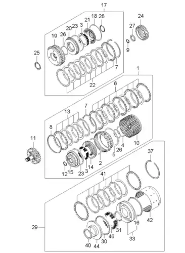 Диск сцепления HYUNDAI / KIA 4552439501