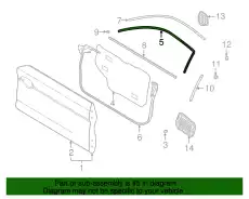 Ручка двери HYUNDAI / KIA 821502C000
