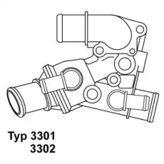 Термостат системы охлаждения WAHLER 3302.80D