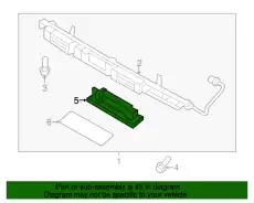 Фонарь габаритный HYUNDAI / KIA 925043N000