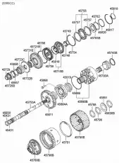 Шестерня КПП HYUNDAI / KIA 4581139021