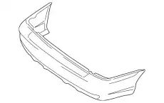 Панель бампера 8661025200 HYUNDAI