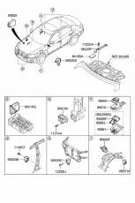 ДАТЧИК УДАРА ПОДУШКИ БЕЗОПАСНОСТИ 959202J300 HYUNDAI