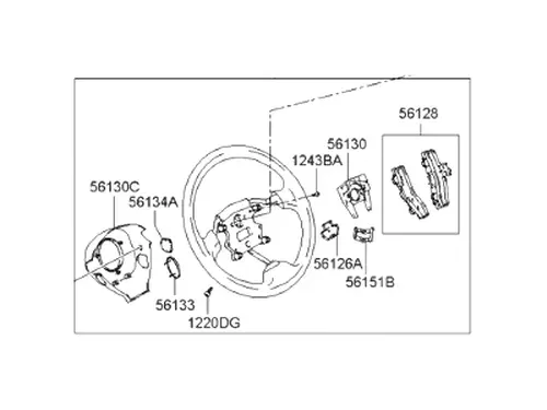 Рулевое колесо KIA 5611026501FB