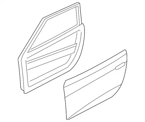 ДВЕРЬ 760032V011 HYUNDAI