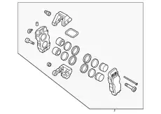 ТОРМОЗНОЙ СУППОРТ 581903NA50 HYUNDAI