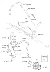 Шланг ГУР HYUNDAI / KIA 57531-1M100