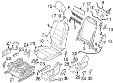 BUSH F15488033 MAZDA