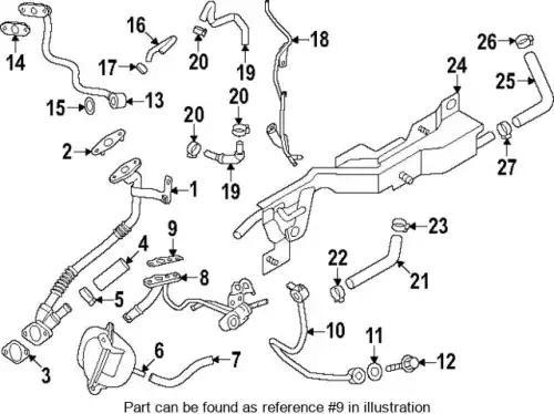  ПРОКЛАДКА SH0114276 MAZDA