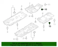  ГАЙКА ИЗОЛЯТОРА 9YB160602 MAZDA