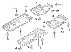  ГАЙКА ИЗОЛЯТОРА 9YB160602 MAZDA