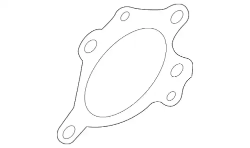  ПРОКЛАДКА ГЛУШИТЕЛЯ MME/W002/17 SH0213491 MAZDA