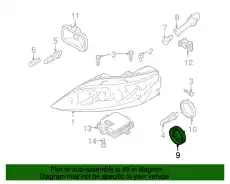 GJ6E510B3 ПАТРОН MAZDA