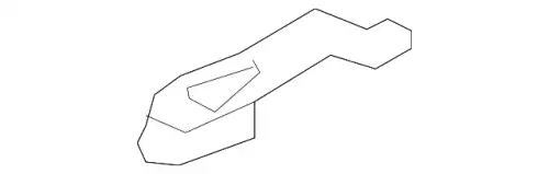  КРОНШТЕЙН КРЫЛА GHP95322Y MAZDA