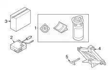 BOLT JACK SET B00156170C MAZDA